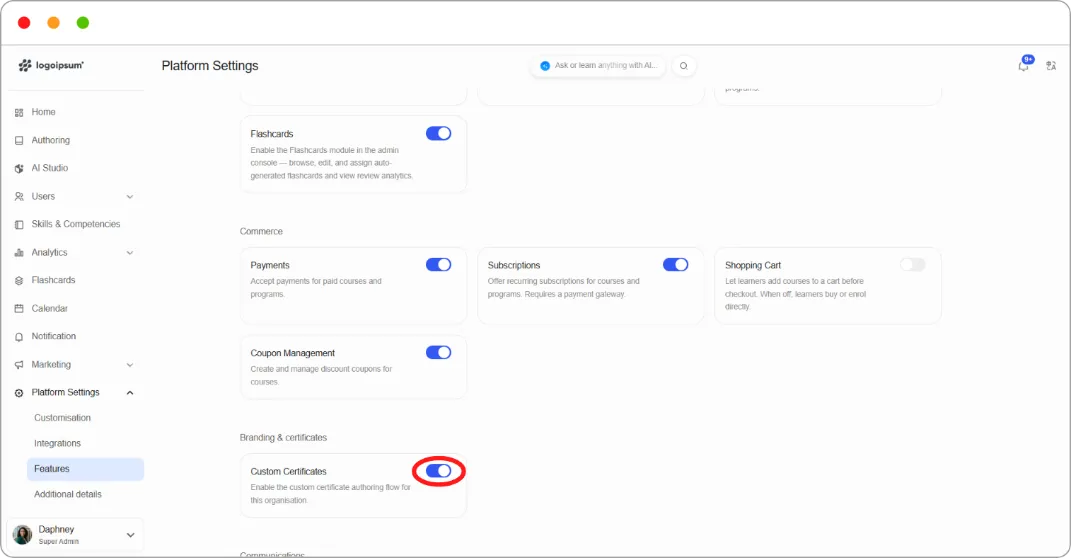 How to create a certificate template screenshot 16