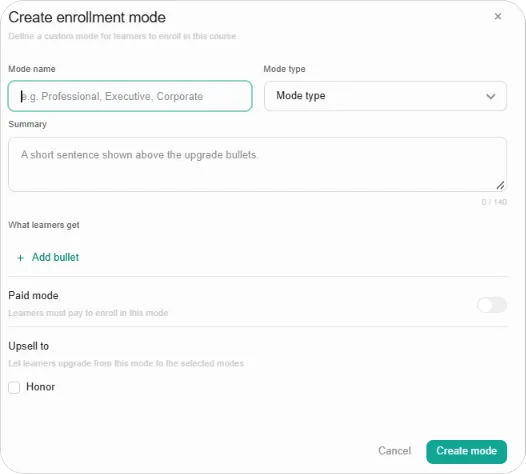 How to change a free course to a paid course screenshot 22