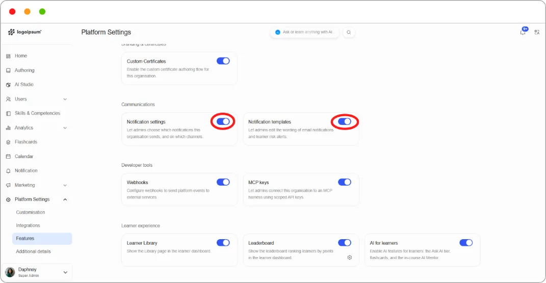 How to edit notification email templates screenshot 49