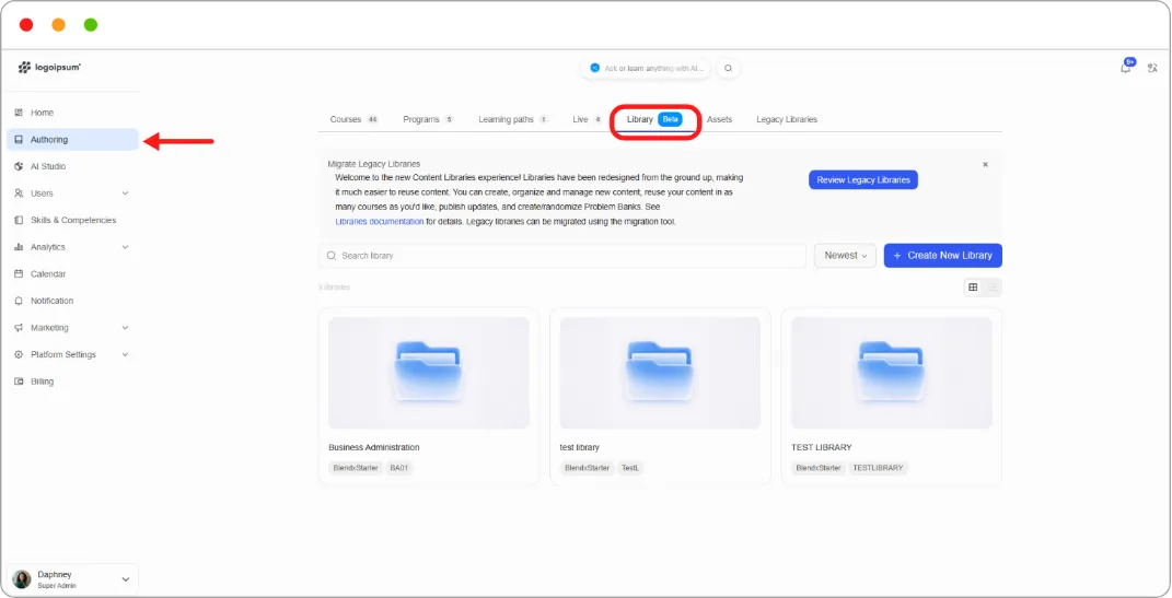 Using the Library screenshot 78