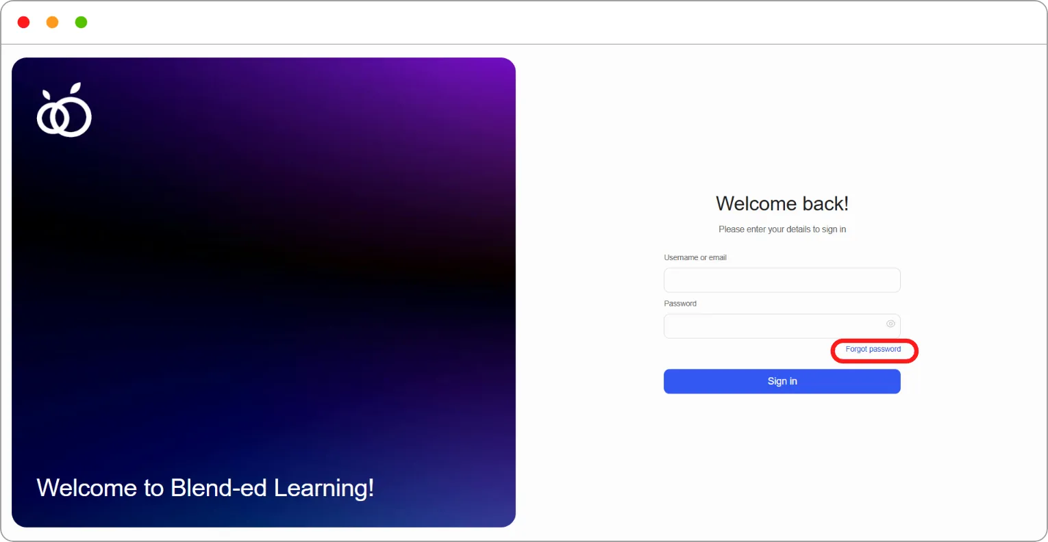 How to reset a forgotten password screenshot 6