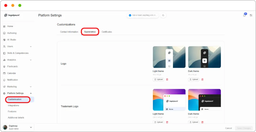 How to set up your platform banner screenshot 11