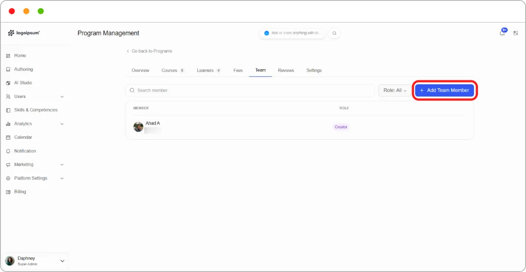 Creating & Managing Programs screenshot 130