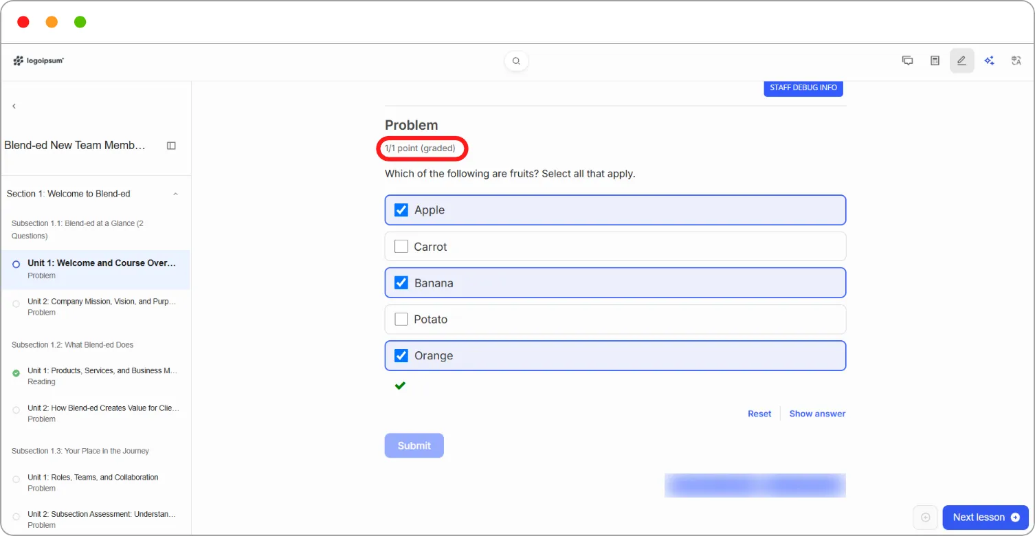 How to take part in course discussions screenshot 14